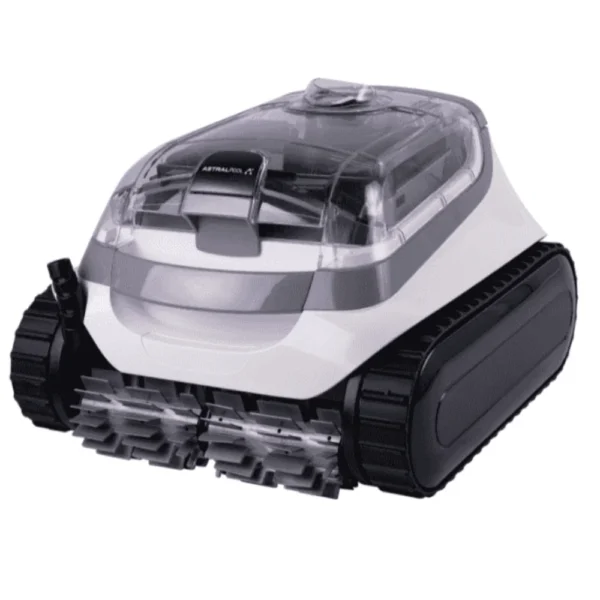 astralpool qb800 robotic pool cleaner | double helix brush | dual stage filtration | cyclonic suction [wr000349]