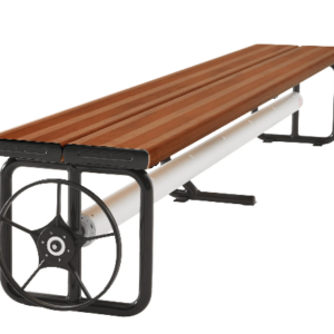 under bench pool blanket roller