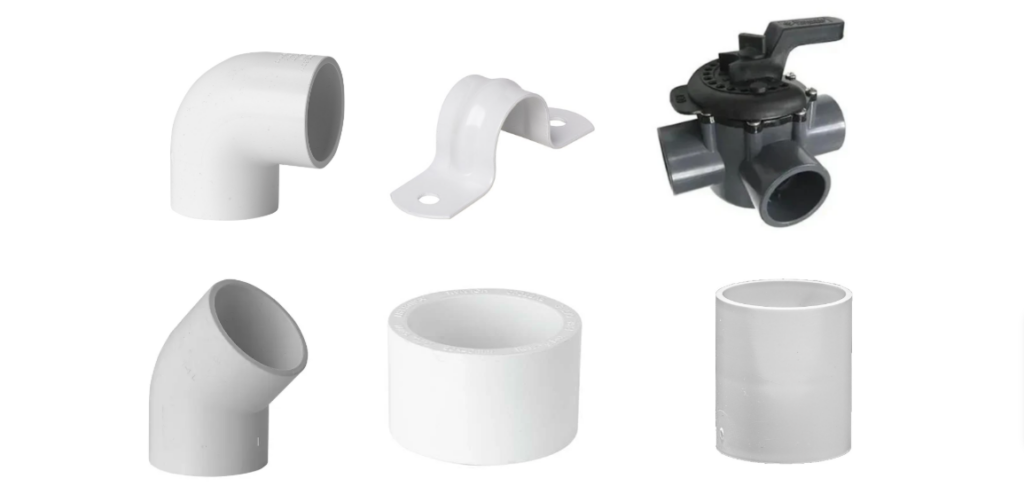 pool heater installation kit 50mm