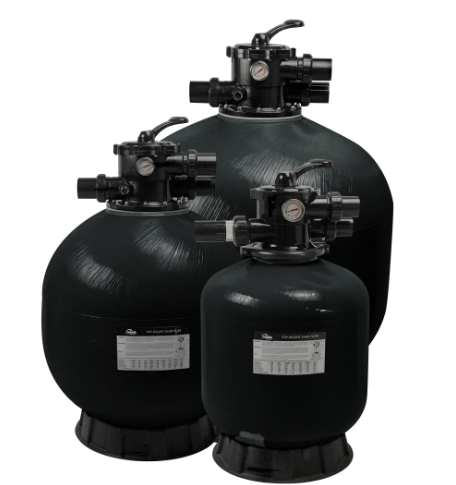 oasis sfg series top mount fibreglass media filters