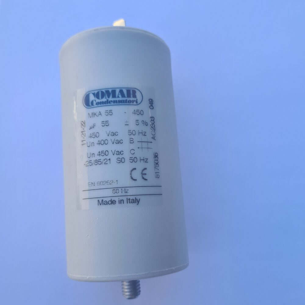 run capacitor 55mfd 450v